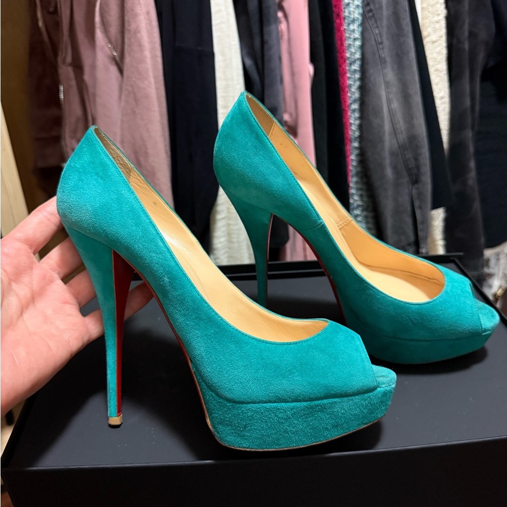 Christian Louboutin Suede Heels 38.5